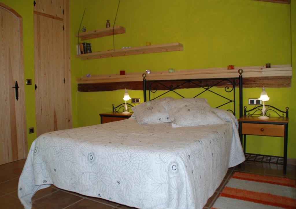 Postel nebo postele na pokoji v ubytování Casa La Catalina III