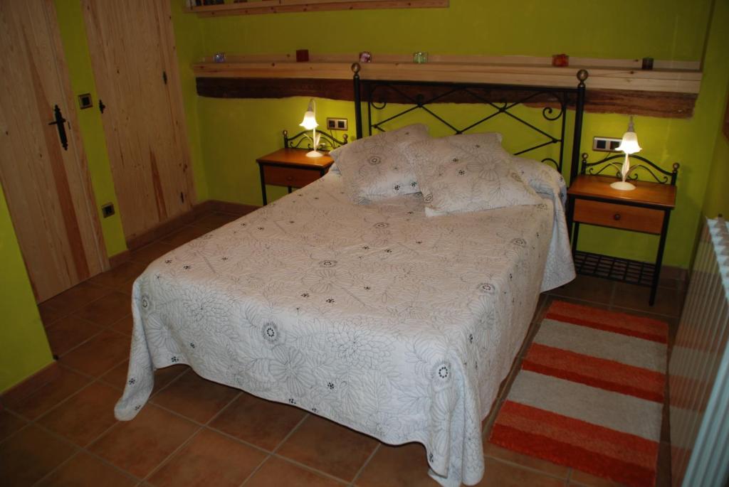 Postel nebo postele na pokoji v ubytování Casa La Catalina III