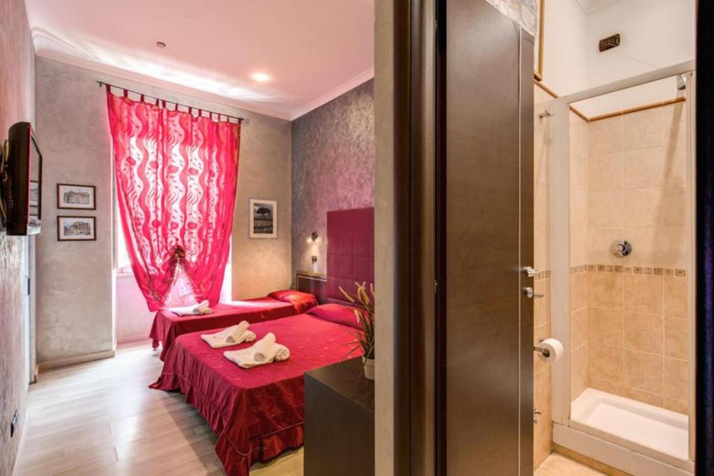 Posteľ alebo postele v izbe v ubytovaní New Inn