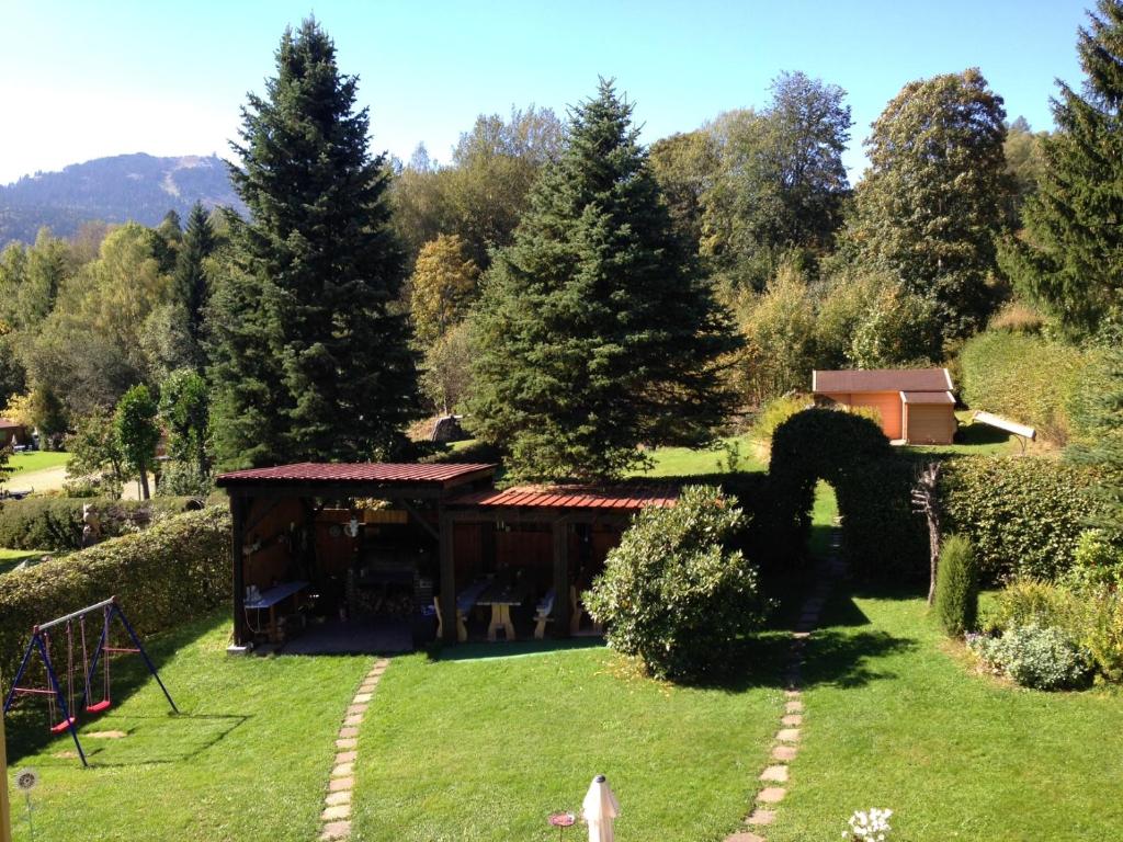 Zahrada ubytování Pension Elan