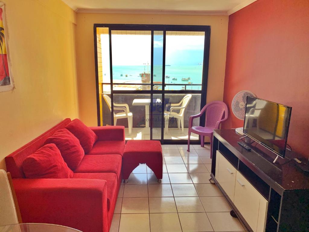  Apartamento com vista para o mar