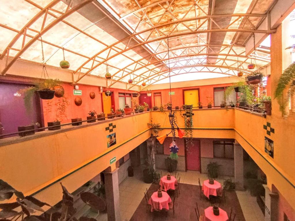 Restaurace v ubytování Hotel Posada Santo Niño