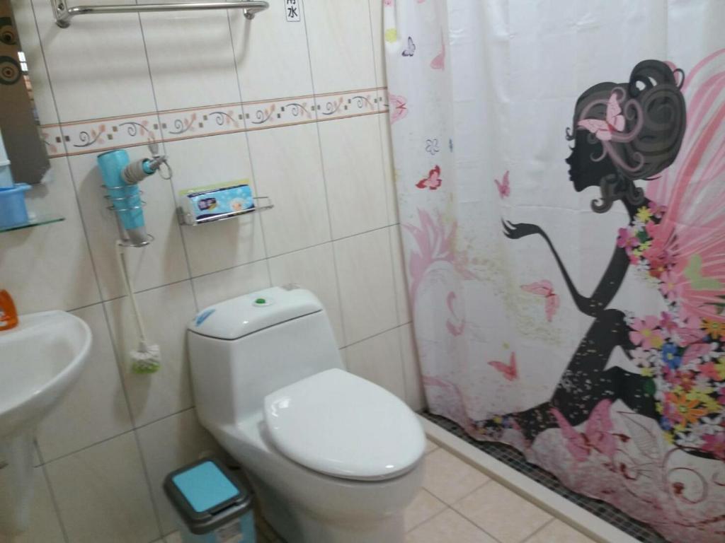 Koupelna v ubytování Jin Xi Fu B&B