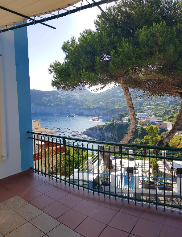 a view of the ocean from a balcony at Maridea - Finestrella in Ponza