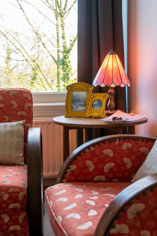 Posezení v ubytování B&B De Postoari Terschelling