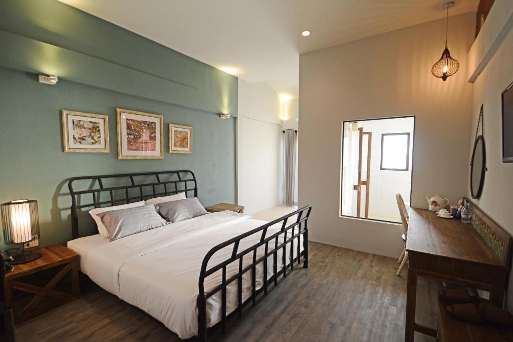 Postel nebo postele na pokoji v ubytování Hotel Toscana Trat