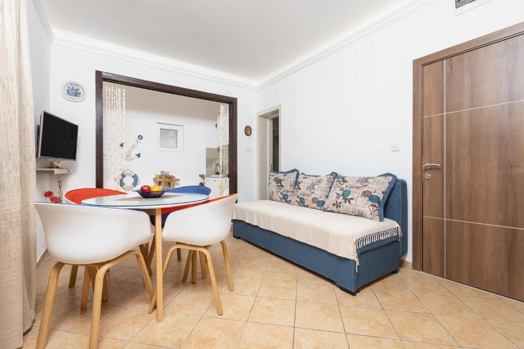Istumisnurk majutusasutuses Apartments Natasa