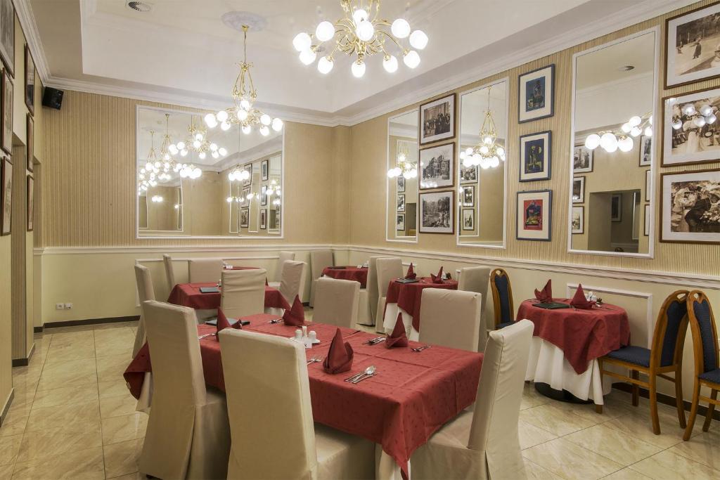 Restaurace v ubytování Bristol Kralovska Vila