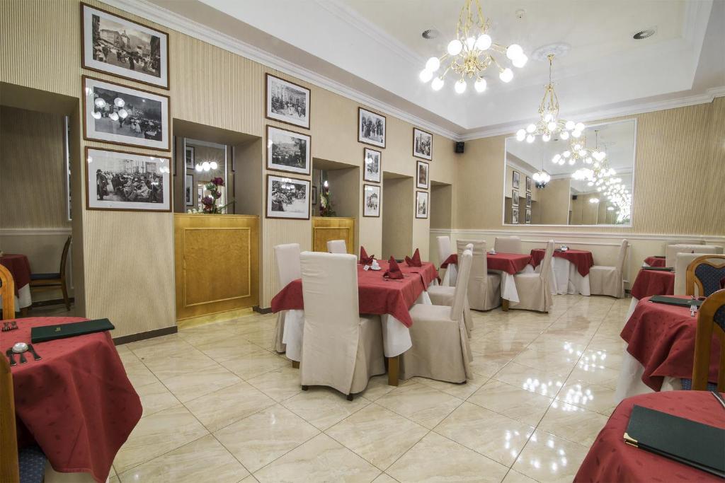 Restaurace v ubytování Bristol Kralovska Vila