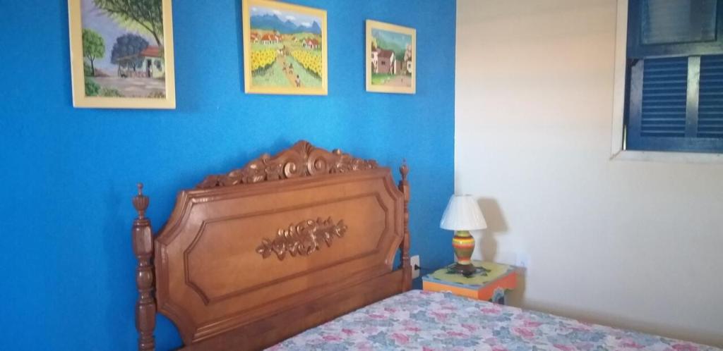Postel nebo postele na pokoji v ubytování Casa na Praia com Piscina