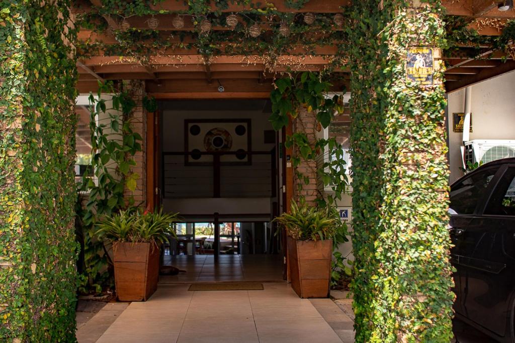 Um jardim em Juquehy La Plage Hotel