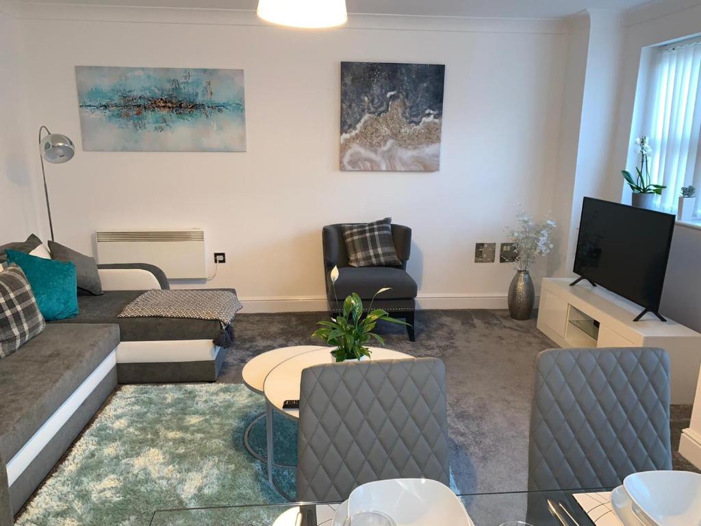 Absolute Stays at The Qube -Utilita-City Center-The Rep-ICC-NIA-Edgbaston Cricket-Free WIFI- Contractors-Sealife-BrindleyPlace