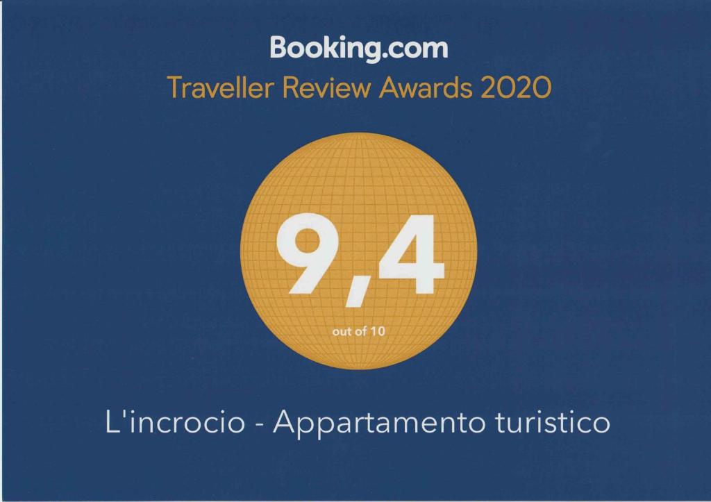 um cartaz para os prémios internacionais de avaliação de viagens em L'incrocio - Appartamento turistico em Imola