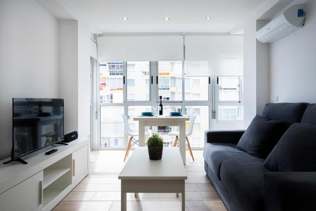 Posezení v ubytování Rio de Janeiro Beach - Apartamento a estrenar en primera linea de playa