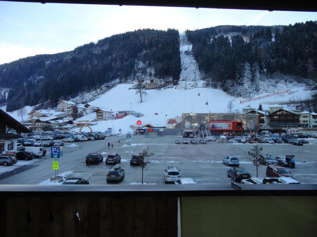 Hotel Garni Klocker v zimě