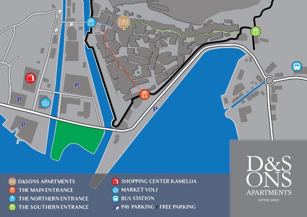Fotografie z fotogalerie ubytování D & Sons Apartments v destinaci Kotor