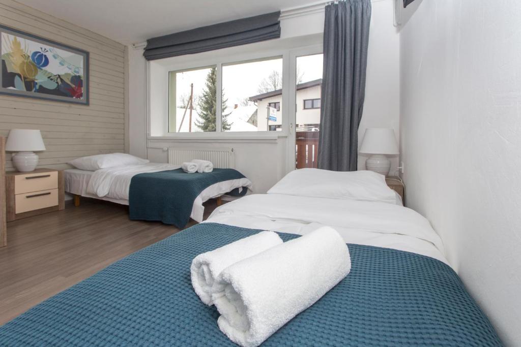 Letto o letti in una camera di Guesthouse YeS in Bodice