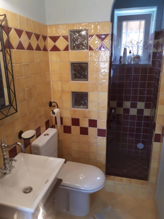Koupelna v ubytování Villa Katarina