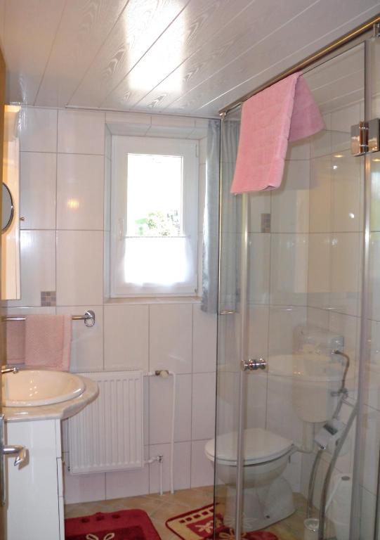 Kúpeľňa v ubytovaní Appartements Jochum