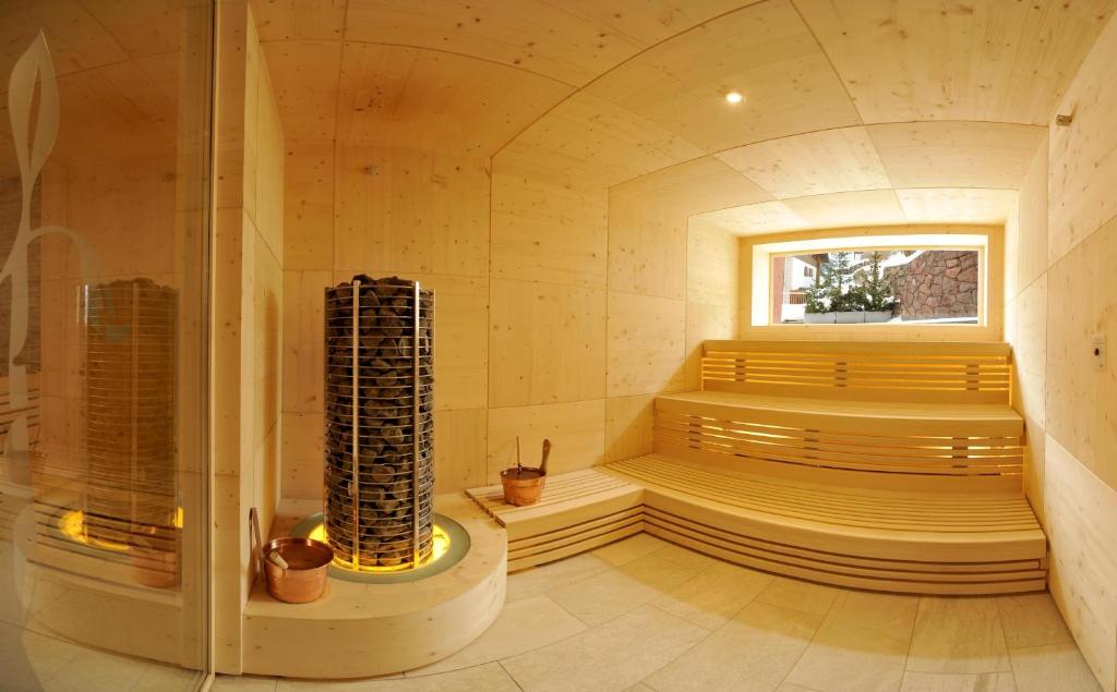 Kúpeľňa v ubytovaní Hotel Touring Dolomites