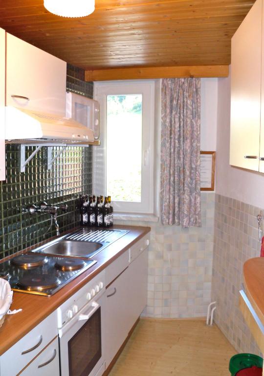 Kuchyňa alebo kuchynka v ubytovaní Appartements Jochum
