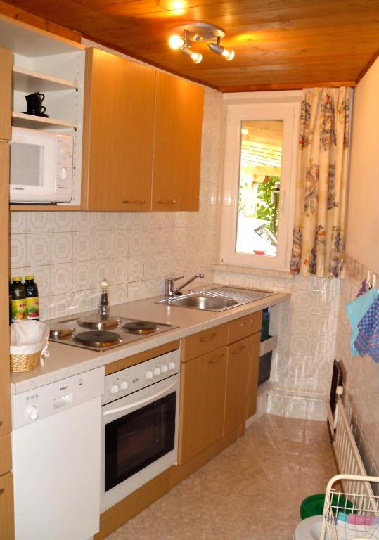Kuchyňa alebo kuchynka v ubytovaní Appartements Jochum