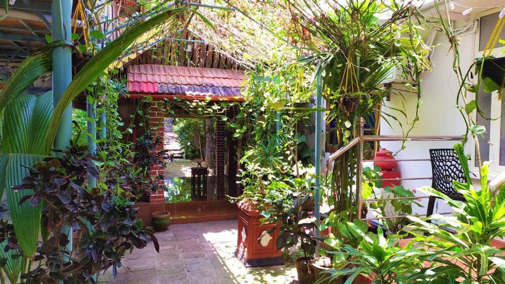 Zahrada ubytování Sea Hut Homestay