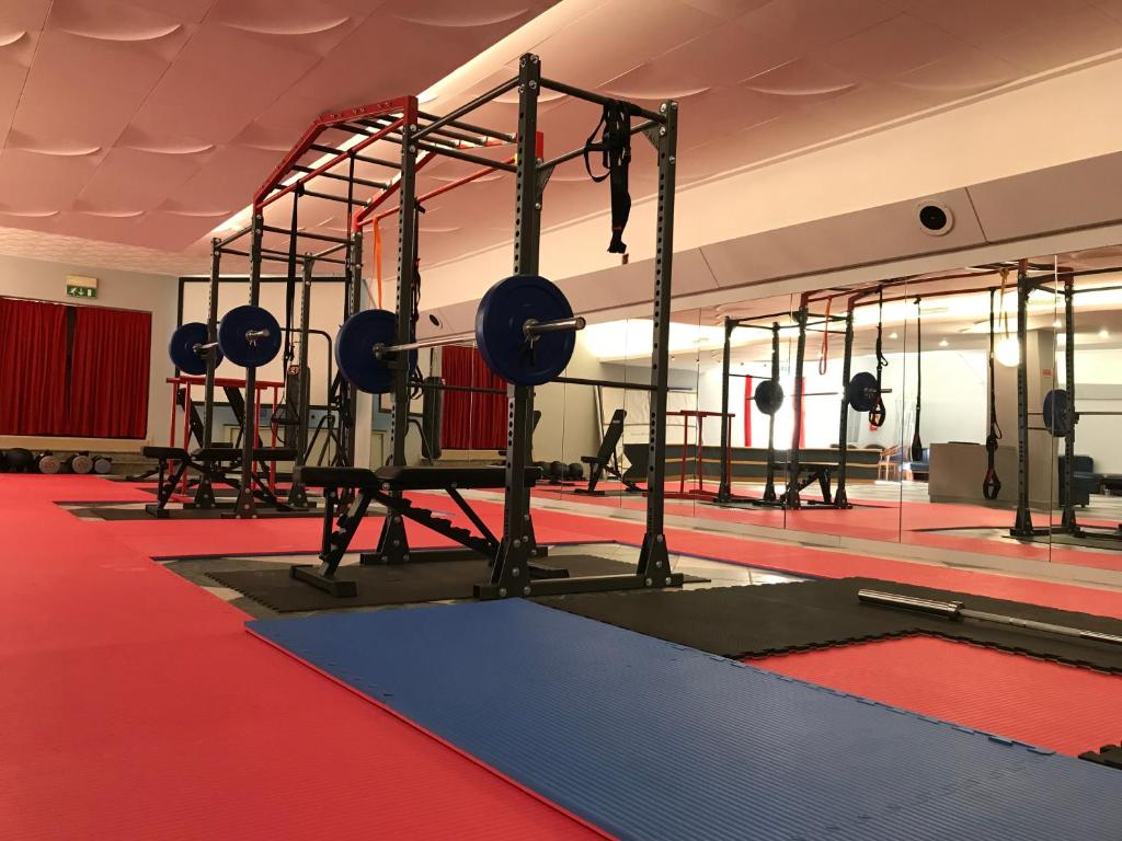 Fitness centrum a/nebo fitness zařízení v ubytování Hotel Parco Delle Rose