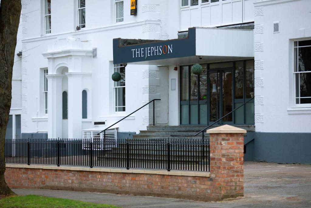 The building where the hotel is located 