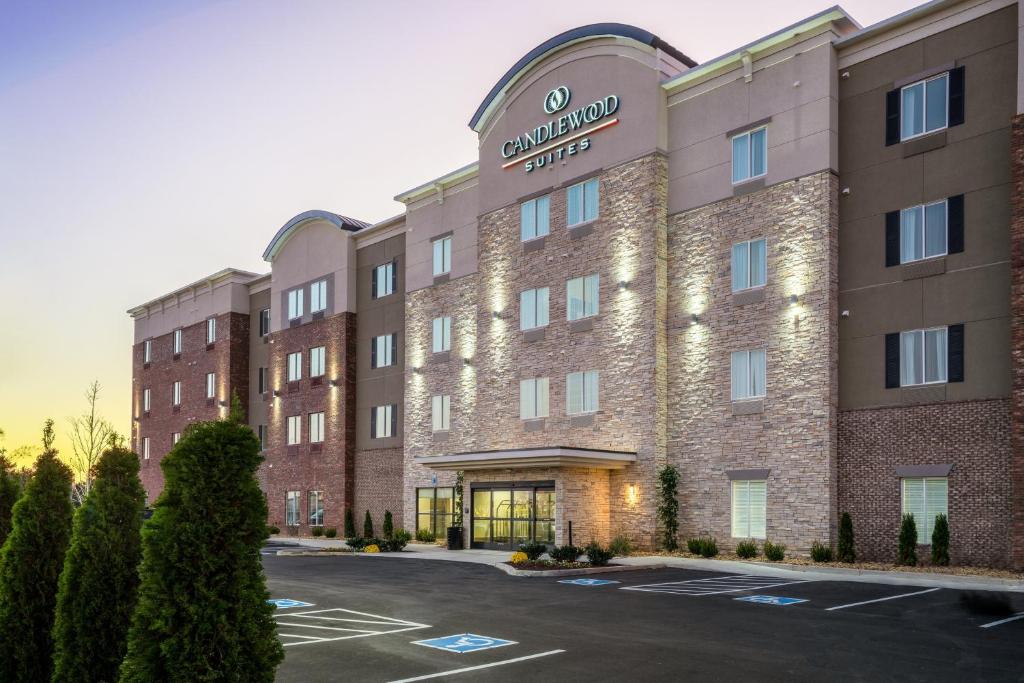 a rendering of the entrance to the astonishment hotel at Candlewood Suites - Nashville - Franklin, an IHG Hotel in Franklin