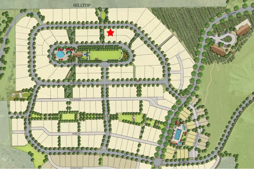 a generalized site plan of a park at Lakeside Chelanigans #37 in Chelan
