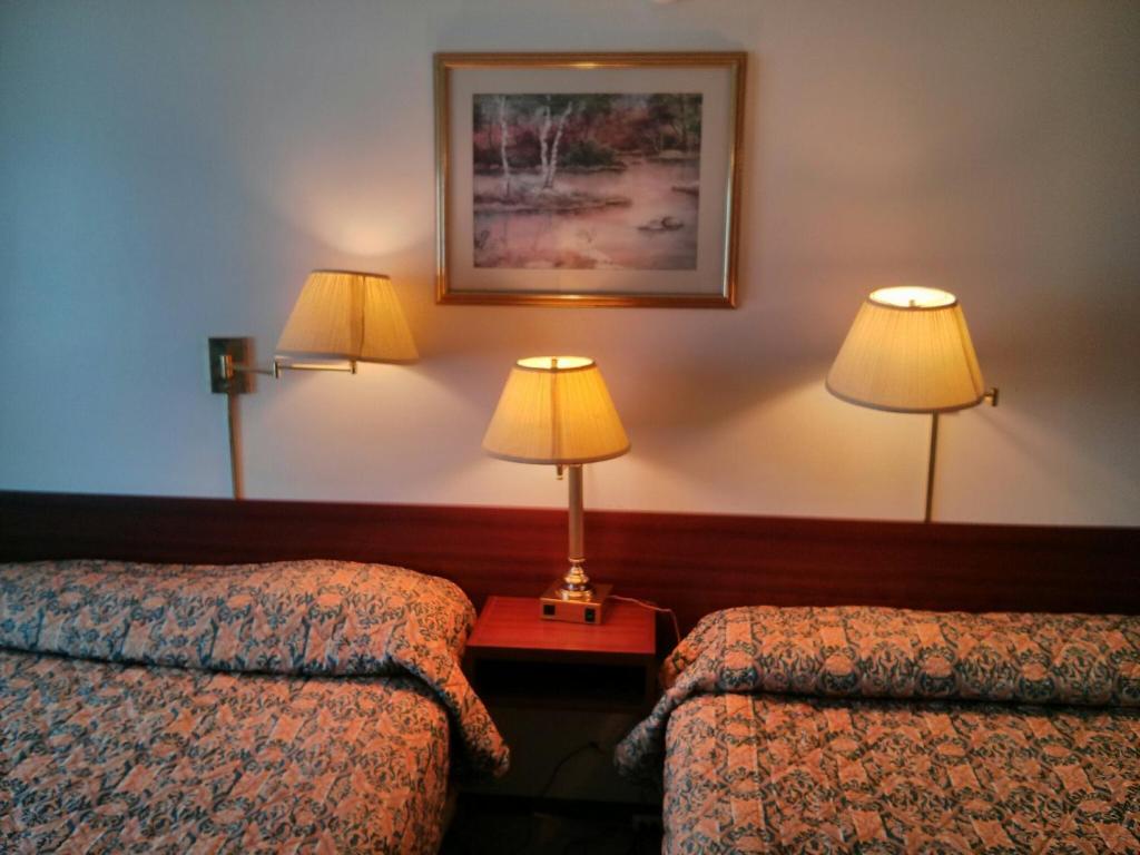 Posezení v ubytování Shamrock Motel