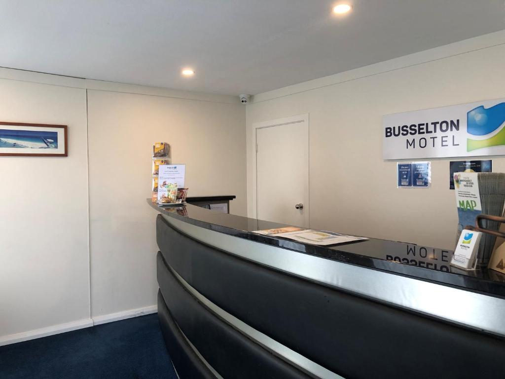 
The lobby or reception area at The Busselton Motel
