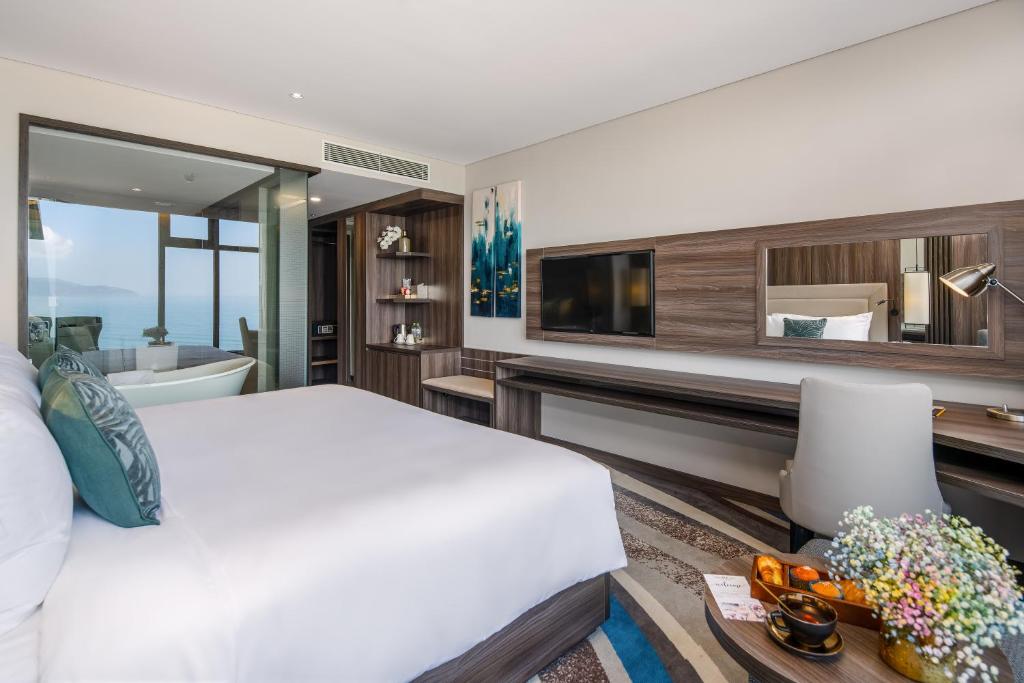 Phòng Có Giường Cỡ King Nhìn Ra Biển - Ưu Đãi Spa