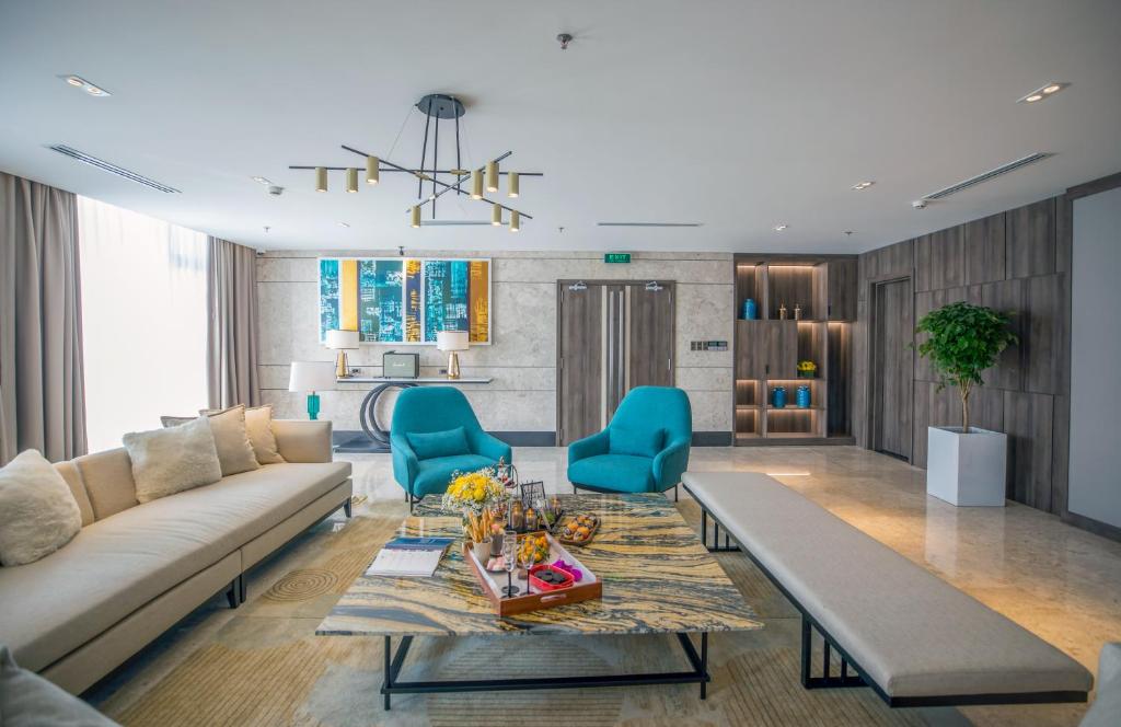 Căn Hộ Áp Mái Ocean Nhìn Ra Một Phía Biển