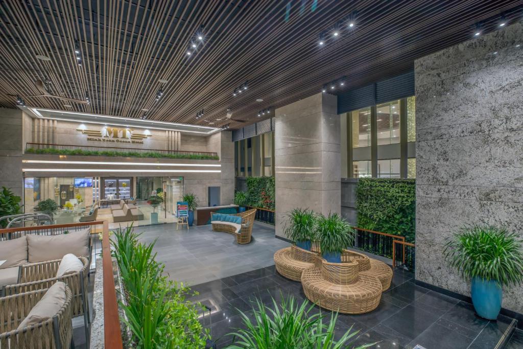 Χώρος καθιστικού στο Minh Toan SAFI Ocean Hotel