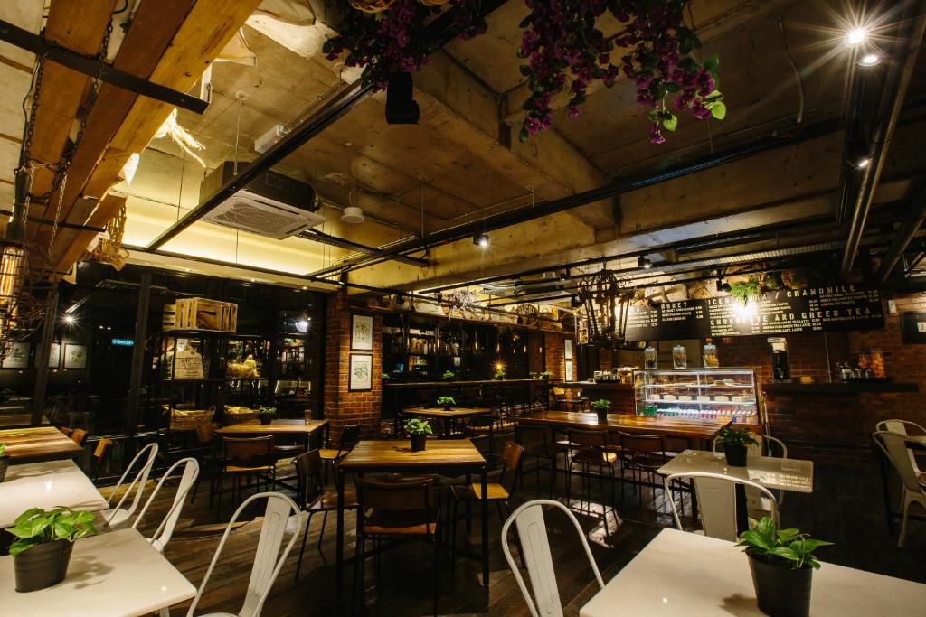 Lounge nebo bar v ubytování Rosa Malacca