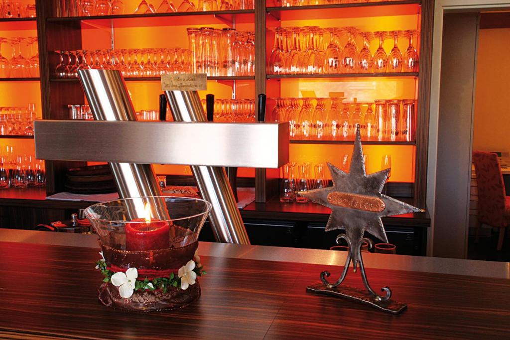 Lounge nebo bar v ubytování Hotel Nordstern