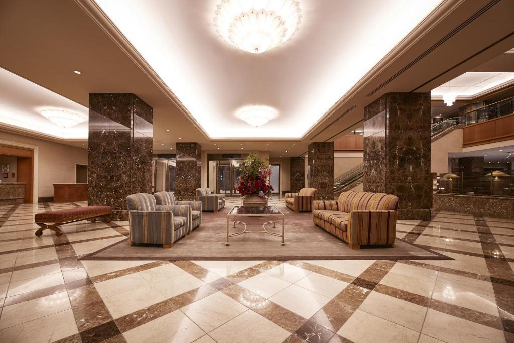 Posezení v ubytování Hotel Metropolitan Nagano