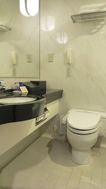 Koupelna v ubytování Hotel Metropolitan Nagano