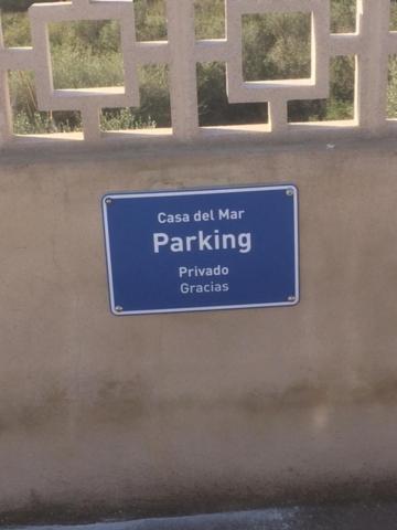 Certifikát, hodnocení, plakát nebo jiný dokument vystavený v ubytování Casa del Mar