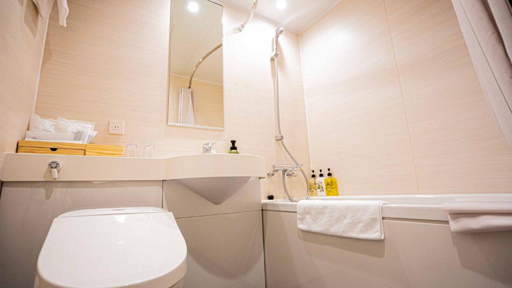 Koupelna v ubytování GEN HOTEL KAMAKURA