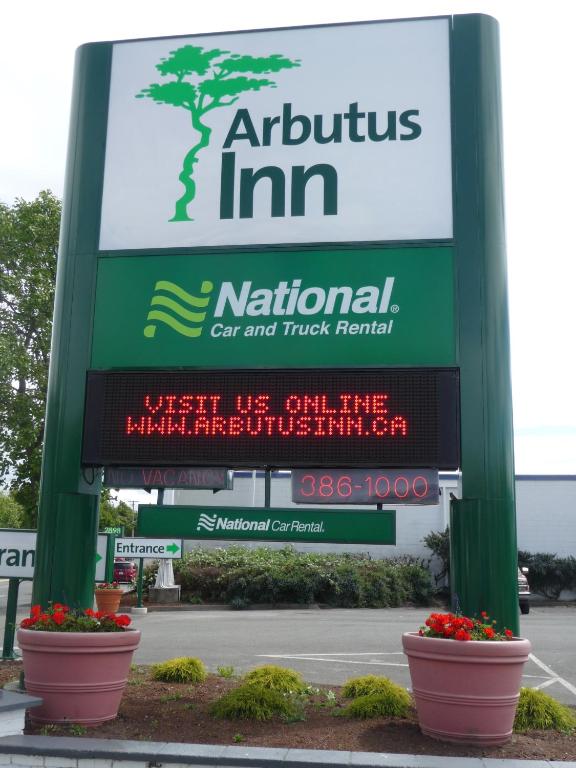 Certifikát, hodnocení, plakát nebo jiný dokument vystavený v ubytování Arbutus Inn