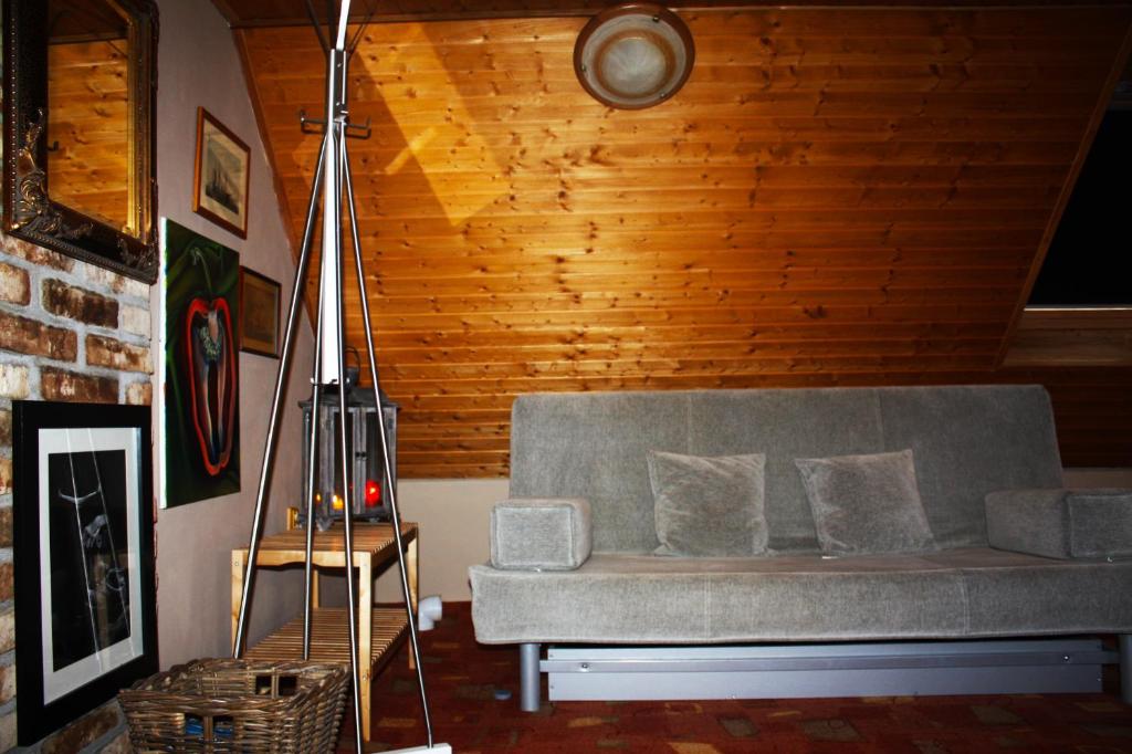 Posezení v ubytování Apartmány U kapličky