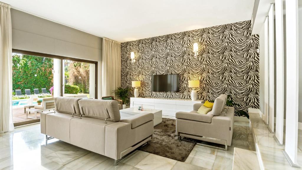 Гостиная зона в Villa Marina