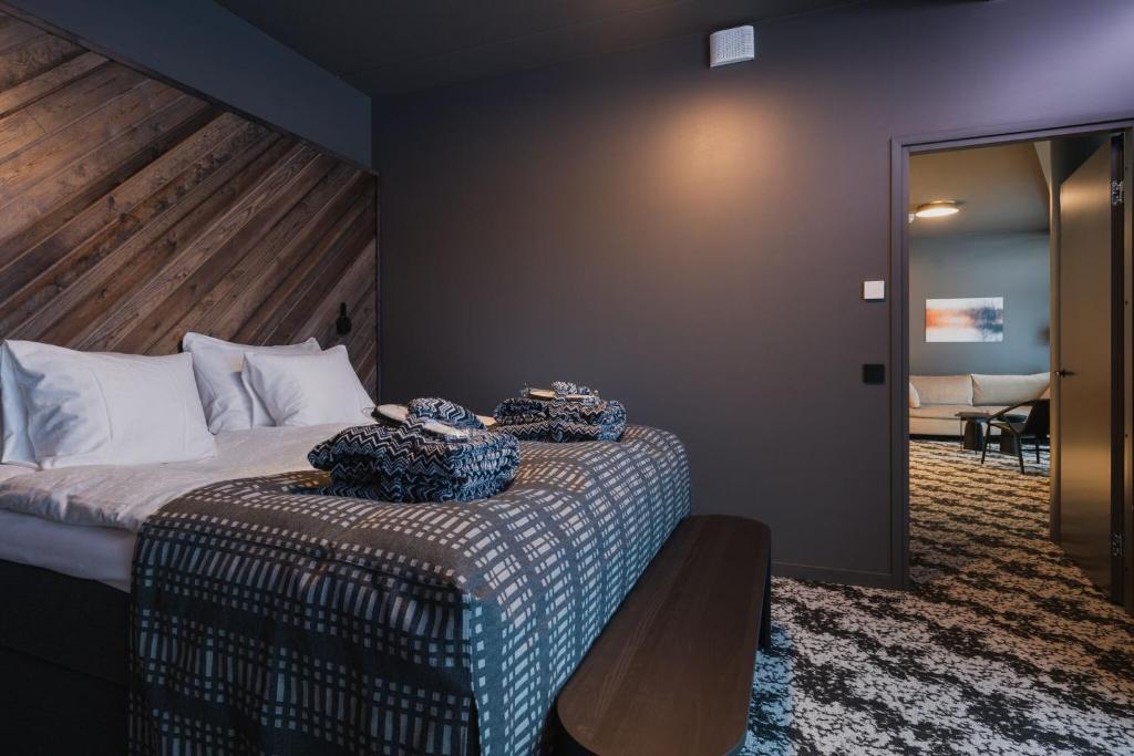 Postel nebo postele na pokoji v ubytování Design Hotel Levi