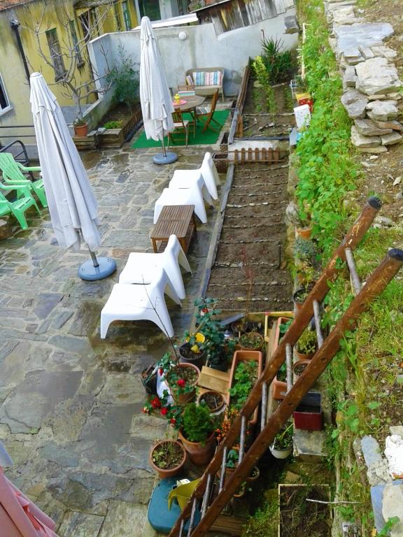Zahrada ubytování Casas Botelho Elias