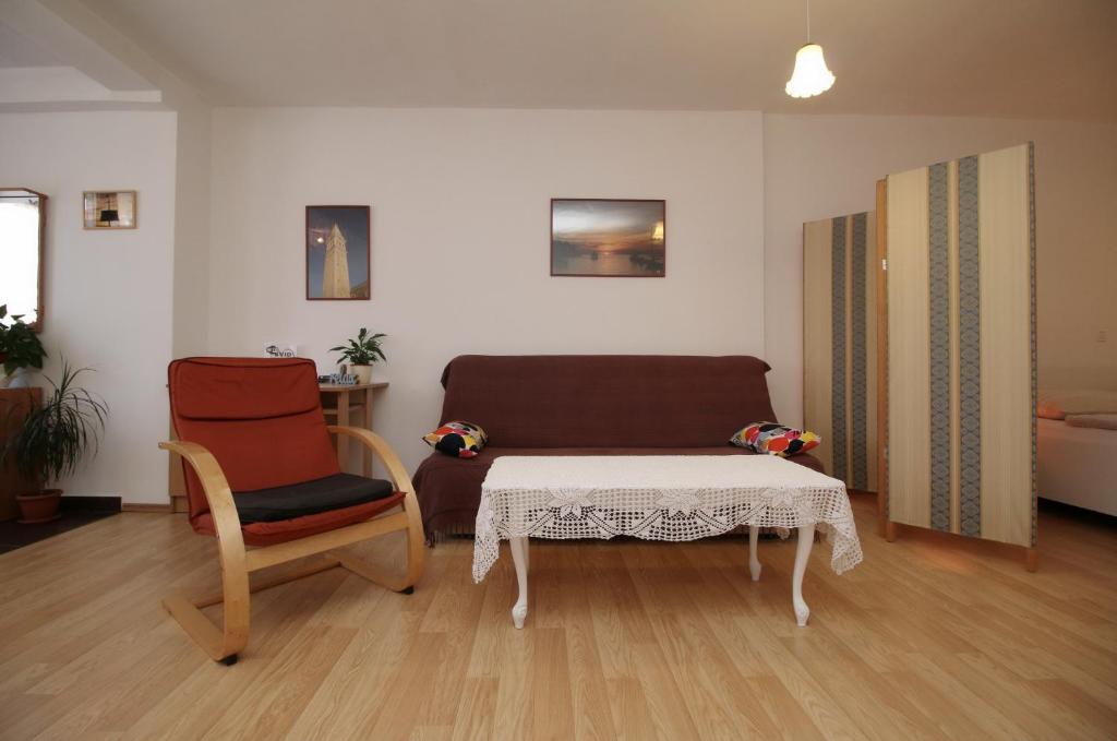 Posezení v ubytování Apartment Svid