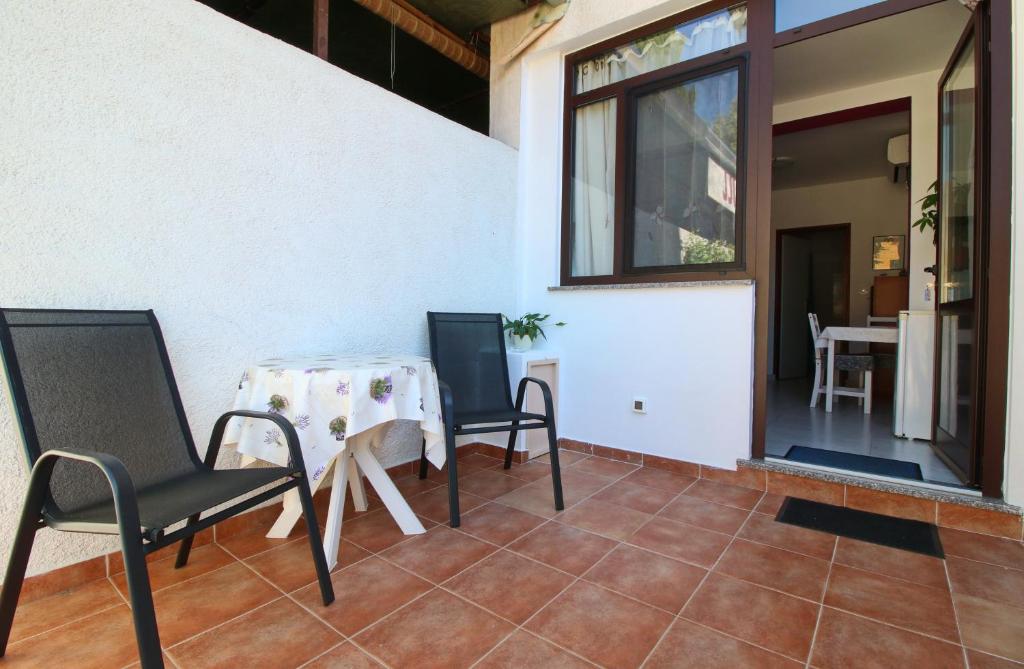 Patio nebo venkovní prostory v ubytování Apartment Svid