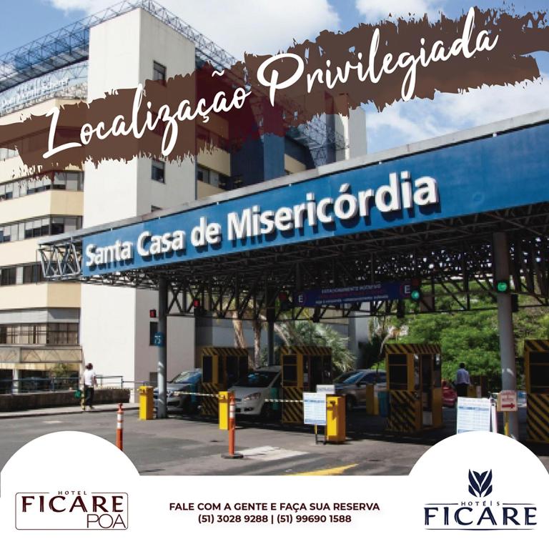 FICARE POA - 3min do Complexo Hospitalar Santa Casa  FICARE POA - 3min do Complexo Hospitalar Santa Casa